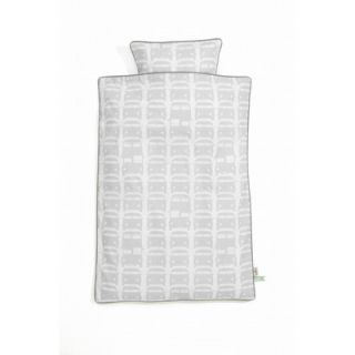 ferm LIVING Rush Hour Bedding 80 Size Junior (39.37 x 55.11), Color Grey