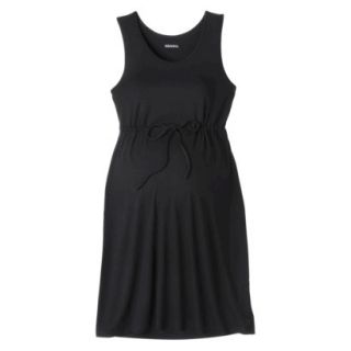 Merona Maternity Sleeveless Color block Dress   Black XL