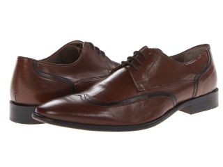 Giorgio Brutini 24917 Mens Lace Up Wing Tip Shoes (Tan)