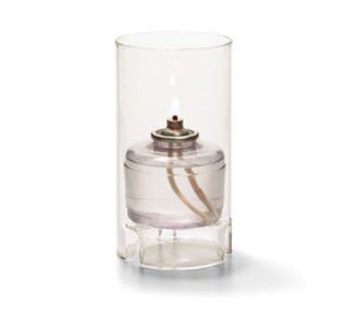 Hollowick Cylinder Lamp For HD36, 5.5x3 in, Glass, Clear