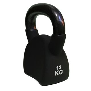 Neoprene Kettlebell 12kg (26.4 Pound) (BlackWeight 12 kilograms (26.4 pound)Dimensions 11 inches long x 5 inches wide x 9 inches high )