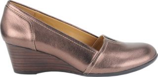 Womens Softspots Marsha   Copper Metallic Leather Casual Shoes