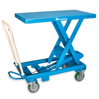 Bishamon Mobilift Manual Scissors Lift Tables   1760 Lb. Capacity