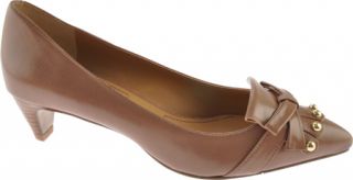 Womens Nine West Freesoul   Taupe Leather Ornamented Shoes