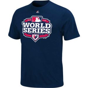World Series Majestic MLB World Series Official Logo T Shirt 2012
