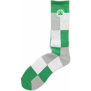 Boston Celtics For Bare Feet Color Block Crew Sock