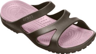 Womens Crocs Meleen   Espresso/Petal Pink Casual Shoes