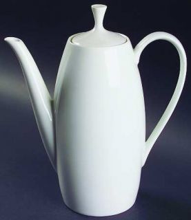 Arzberg Arzberg White (Shape 2025) Small Coffee Pot & Lid, Fine China Dinnerware