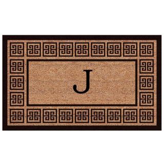 The Grecian Extra thick Monogrammed Doormat (16 X 26)