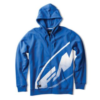 Racing Blaster Hoodie Blue In Sizes Medium, X Large, Xx Large, Small, Large