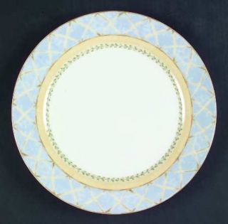 Heritage Mint Enchanted Garden Dinner Plate, Fine China Dinnerware   Multmotif,B
