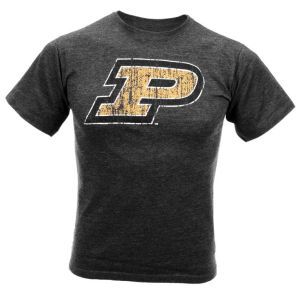 Purdue Boilermakers New Agenda NCAA Youth Heathered Big Logo T Shirt