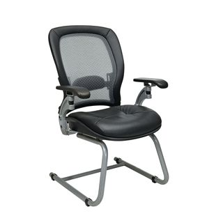 Office Star Products Space 36 Series Visitors Chair (Grey, black Weight capacity 250 lbs Dimensions 40.25 inches high x 27.5 inches wide x 27 inches deep Seat size 20 inches wide x 20 inches deep x 4 inches tall Back size 22 inches high x 21 inches wi