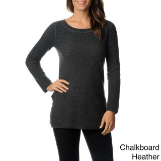 Ply Cashmere Womens Long Sleeve Crew Neck Tunic