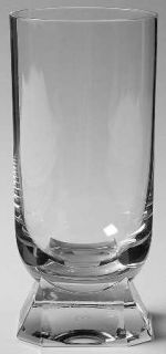 Villeroy & Boch Crystal Cocktail Club Highball Glass   Flared Bowl, Multi Sided