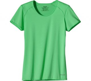 Womens Patagonia Capilene® 1 Stretch T Shirt   Aloe Green Short Sleeve Shir