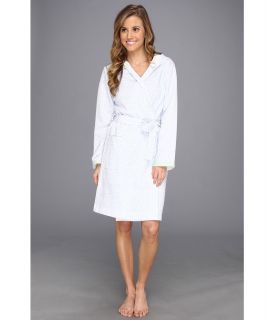 Carole Hochman Clustered Daisies Short Robe Womens Pajama (White)