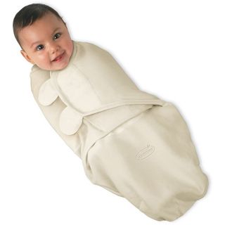 Summer Infant Ivory Swaddleme Small Organic Cotton Blanket (IvorySmall size fits 7 to 14 poundsMade from 100 percent organic cottonProvides the simplest, most effective way to swaddle newbornsLeg pouch for easy diaper changesWorks with most 5 point harnes