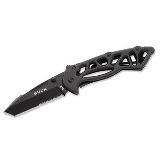Buck Bones Black Large Knife 0870bkx (BlackBlade materials 420 HC stainless steelHandle materials Stainless steelBlade length 3 InchHandle length 4.5 inchesWeight 0.34Dimensions 5.5 x 1.5 x 1 inchBefore purchasing this product, please familiarize yo