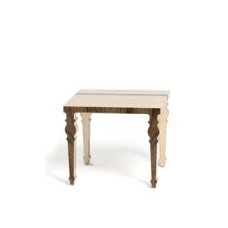 Context Furniture William and Mary End Table WM 206ET Finish Walnut