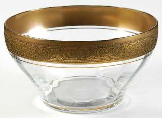 Glastonbury   Lotus Minton 1125 (Gold, Optic) Finger Bowl   Gold Encrusted, Opti