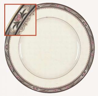 Oscar De La Renta Swiss Chateau Dinner Plate, Fine China Dinnerware   Fine Ivory