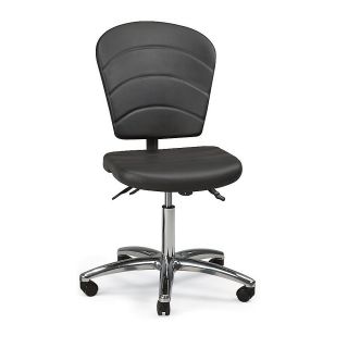 Relius Solutions Oversized Comfort Seating   Chair   17 1/2  22 1/2 Seat Height   Deluxe Style   Aluminum Base   Hard Floor Casters  (4096202)