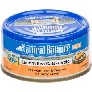 Delectable Delights Land n Sea Cat serole Pate Formula Adult Cat Food