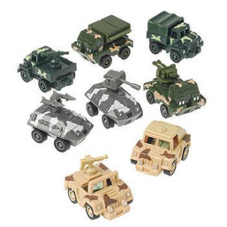 Pull Back Army Vehicles
