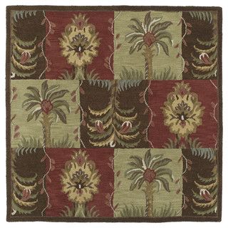 Hand tufted Scarlett Multi Paradise Rug (119 X 119)