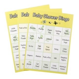 Darice Neutral Baby Shower Bingo Cards