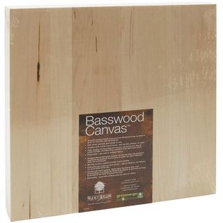 Basswood 12 inch Square Art Canvas
