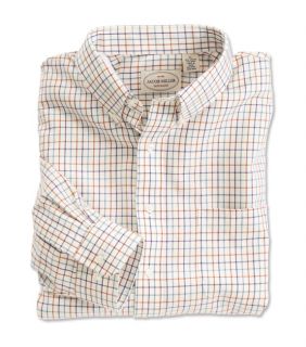 Jacob Miller Cotton/Merino Shirt, Cream, Large