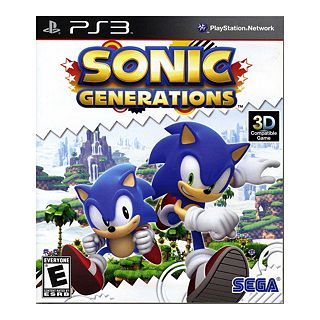 PS3 Sonic Generations Video Game, Multi