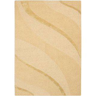 Anthians Honey Area Rug (2 X 3) (HoneySecondary colors HoneyPattern WaveTip We recommend the use of a non skid pad to keep the rug in place on smooth surfaces.All rug sizes are approximate. Due to the difference of monitor colors, some rug colors may v