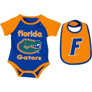 Florida Gators Colosseum NCAA Newborn Junior Creeper/Bib Set