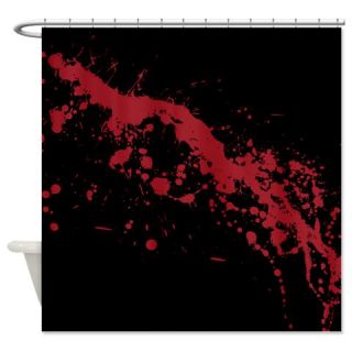  Red Blood Splatter Shower Curtain  Use code FREECART at Checkout
