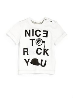 Diesel Infants Nice To Rock You Tee   White