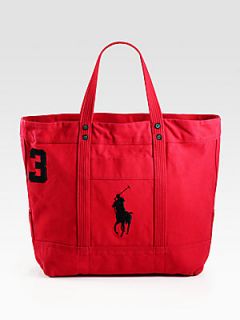 Polo Ralph Lauren Big PP Tote   Red
