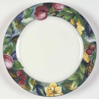 Mikasa Fruit Collage Salad Plate, Fine China Dinnerware   Ultima+, Fruit On Mult