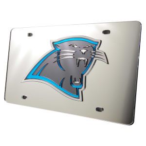 Carolina Panthers Rico Industries Acrylic Laser Tag