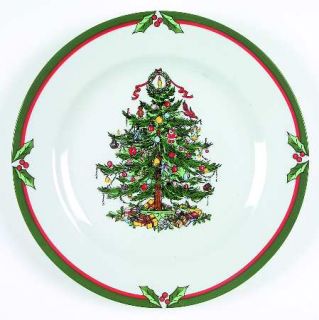 China(Made In China) Candleglow & Holly Dinner Plate, Fine China Dinnerware   Ch