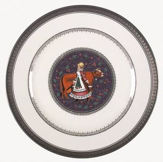 Mikasa Twelve Days Of Christmas Luncheon Plate, Fine China Dinnerware   12 Days