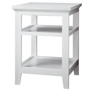End Table Threshold Carson End Table   White