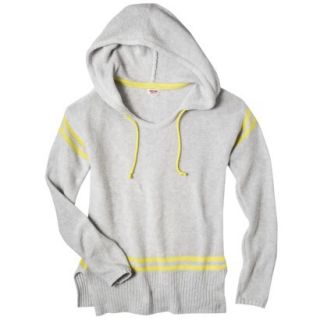 Mossimo Supply Co. Juniors Varsity Hoodie Sweater   Gray XXL(19)