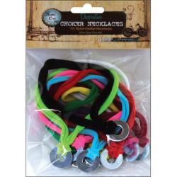 Bottle Cap Inc Vintage Collection Nylon Chokers (pack Of 10)