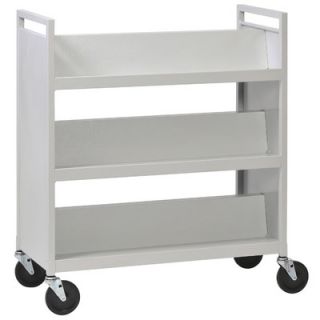 Buddy Products Slant Shelves Shelf Cart 5416 32