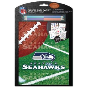 Seattle Seahawks Color and Carry Activity Set
