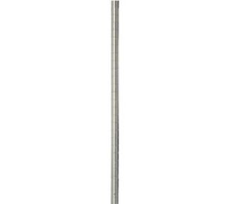 Focus Chrome Plated Post, 74 in H, Stationary