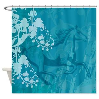  Mystic Garden Horse Shower Curtain  Use code FREECART at Checkout